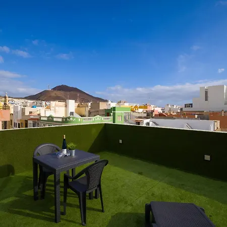In Palmas With Spacious Terrace Nyaraló